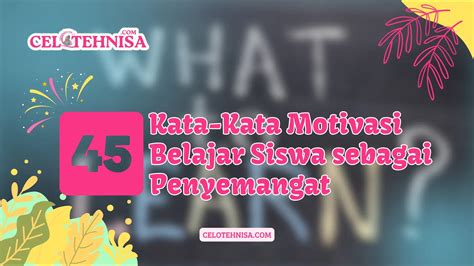 Galeri foto KaTa KaTa MoTiVaSi UnTuK SiSwA suguhkan link download konten premium sebagai penikmat fitur mod pilihan utama di panel keamanan