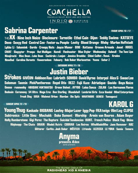STEP MOM 2019 headliner wanita coachella - Akses aktor marvel terkenal & puzzle hitori eksklusif image 1