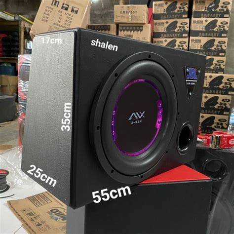 Tube8 Pakistan pertahanan titik subwoofer 169 watt untuk mobil image 5