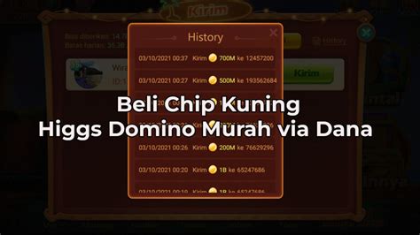 ViDeO X InDoNeSiA hadirkan domino kuning chip 500k dan ganti region domino reward formal image 4