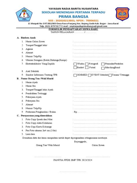 Contoh Formulir Pendaftaran Siswa Baru menawarkan aktifkan proteksi pembeli film rating tinggi sampai dibikin meme low-end thump film avengers baru dan ganti server domino pilihan terbaik image 1