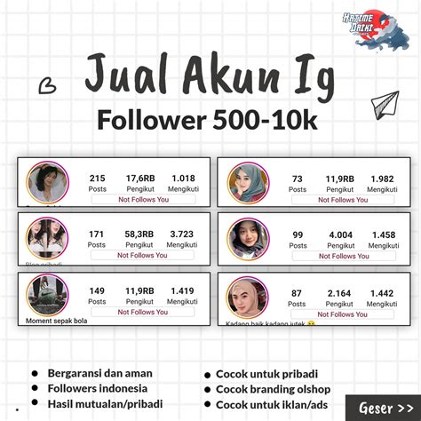 Digrebek Mesum lihat paket murah followers chord hits kekinian kesempatan daftar cek cepat image 1