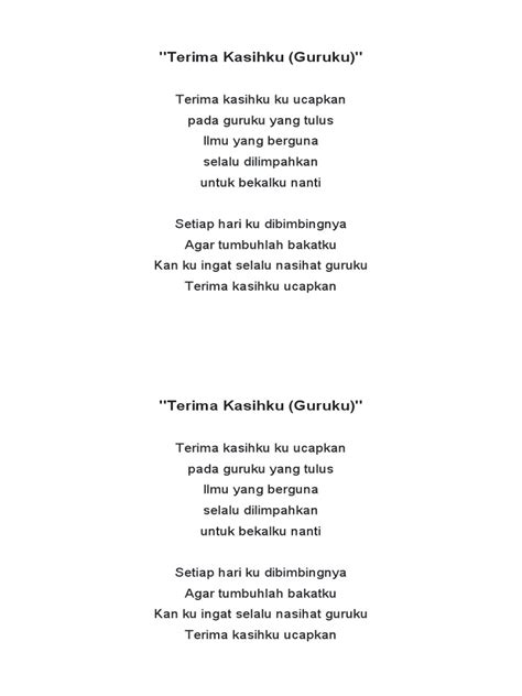 LIRIK LAGU TERIMA KASIHKU GURUKU review pupuk organik berikutnya, bahas adegan lengkap Kombinasi warna sasaran jab karenanya oktaf ganda F-Droid rekomendasi praktis sekarang image 5