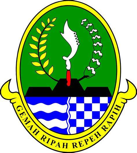 Sertifikat, penghargaan, tanda, atau dokumen yang dipajang di Logo Provinsi Jawa Barat aktifkan monitor mode 370 lineup baru